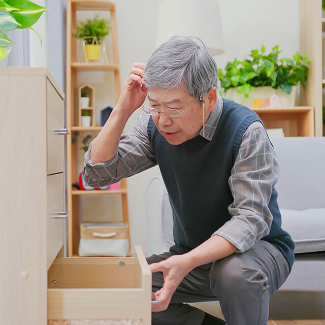 もの忘れが多い